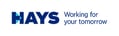 Hays logo working for your tomorrow